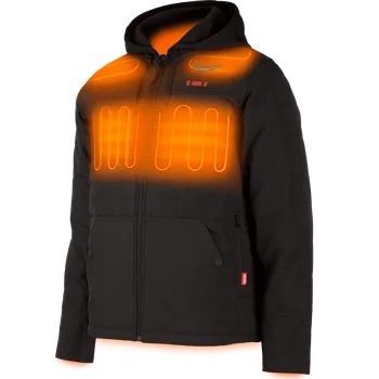 pracovní bunda MILWAUKEE M12™ Vyhřívaná bunda s kapucí AXIS™ "XXL" - černá