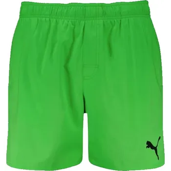 Pánské plavky Puma Mid-Length Swim Shorts Green XL