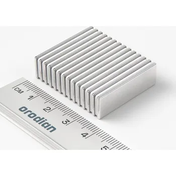 Dekorativní magnet orodian.cz Neodymový magnet kvádr 30×10×1,5 mm -N38