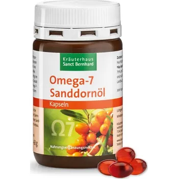 Přírodní produkt Sanct Bernhard Omega 7 Rakytníkový olej 100 kapslí