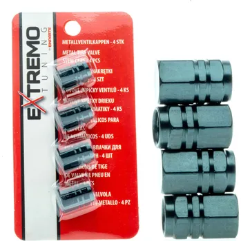 Čepička na ventilek EPTUNING057 Hliníkové čepičky na ventilky - Šedé