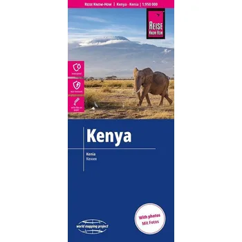 Reise Know-How Landkarte Kenia / Kenya (1:950.000)