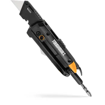 Pracovní nůž TOUGHBUILT 5v1 zaklapovací elektrikářský nůž s páčidlem TB-H4-12-IM