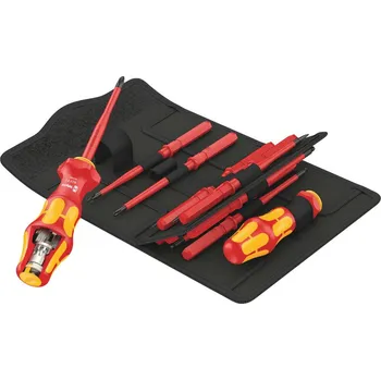 Šroubovák WERA Držák bitů Kraftform Kompakt Turbo VDE s bity, 16dílný 05057485001