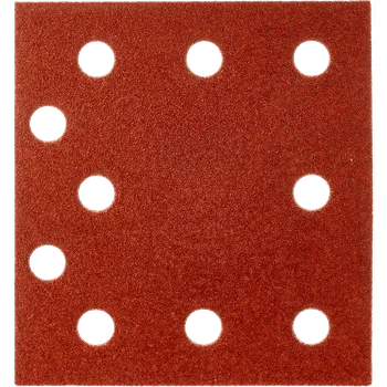 Brusný papír MILWAUKEE Brusný papír 115x107/10HL G80 10 ks