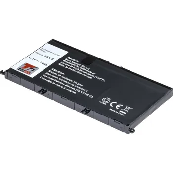 Baterie k notebooku Baterie do notebooku T6 Power pro notebook Dell 451-BBPZ, Li-Ion, 11,1 V, 6660 mAh (74 Wh), černá
