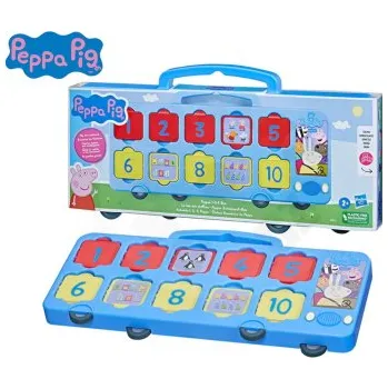 Figurka Prasátko Peppa - autobus 1,2,3