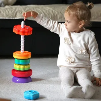 Dětské zboží Woopie Edukační Vzdělávací pyramida s motivy