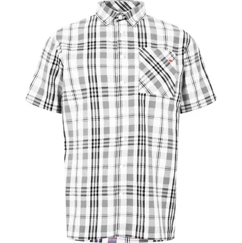 Pánská košile Lee Cooper Cooper Men's Check Shirt White Check L
