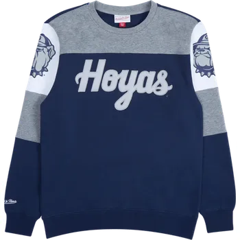 Pánská mikina Mitchell & Ness Perfect Season Crew Georgetown Hoyas Velikost oblečení: XL