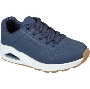 Chlapecké tenisky Skechers Uno Stand On Air Trainers Junior Navy/White 5.5 (38.5)