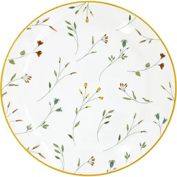 Talíř by inspire Dezertní porcelánový talíř Linea Botanic, ø 19 cm