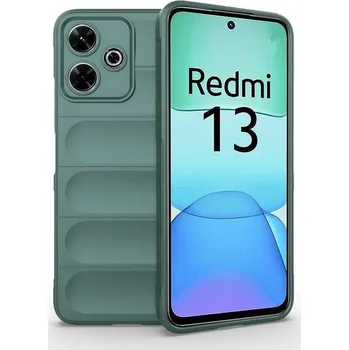 Pouzdro na mobilní telefon Magic Shield obal, Xiaomi Redmi 13 / Poco M6 4G, zelený