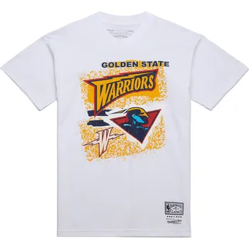 Pánské tričko Mitchell & Ness Destination Leisure SS Graphic Warriors Tee Velikost oblečení: L