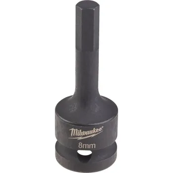 Bit MILWAUKEE Nástrcný klíc 1/2" - HEX 8 Shockwave vnitrní