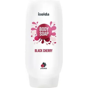 Mýdlo ISOLDA Black cherry body soap 550ml CLICK&GO