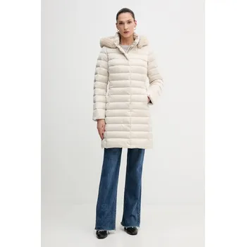 Péřová bunda Geox BETTANIE W5626H.T3122 béžová 01X, vel. 40