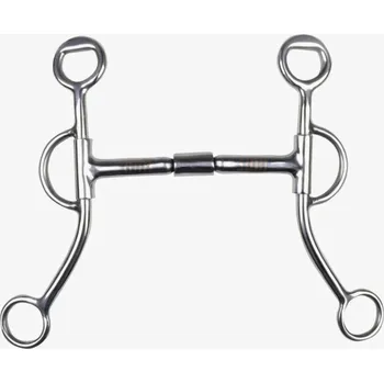 Udidlo pro koně HKM Udidlo pákové dvakrát lomené Billy Allen HKM, westernové, 10 mm 13,5 cm