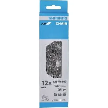 Komponent pro jízdní kolo SHIMANO DEORE řetěz CN-M6100 12-speed 126 článků + rychlospojka