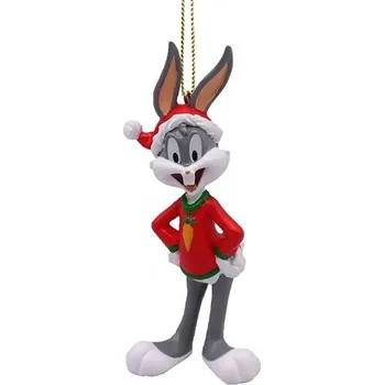 Vánoce Kurt Adler Vánoční ozdoba Bugs Bunny 11cm