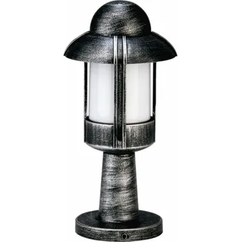 Venkovní osvětlení Albert Leuchten 0530 ALBERT venkovní sloupkové svítidlo E27 Barevná úprava: černo-stříbrná