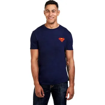 Pánské tričko DC Comics Regular Fit T-Shirt Blue Small