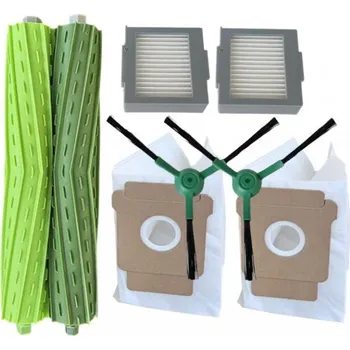 Sada příslušenství pro robotický vysavač 8ks HEPA filtry, kartáče a sáčky pro iRobot Roomba Max 705/504 Vac sada