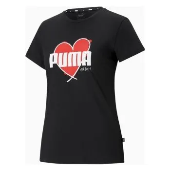 puma heart tee Velikost oblečení: L