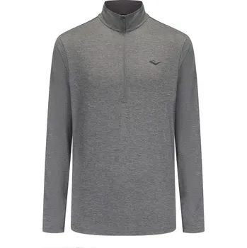 Pánské tričko Everlast Flex quarter Zip Mens Charcoal Marl 2XL