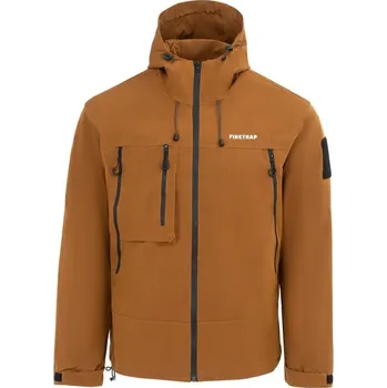 Pánská casual bunda Firetrap Windproof Jacket Mens Brown XL