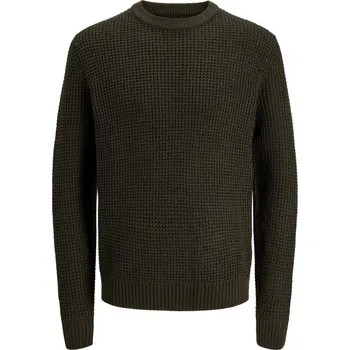 Pánský svetr Jack and Jones Global Crew Knitted Jumper Mens Rosin M