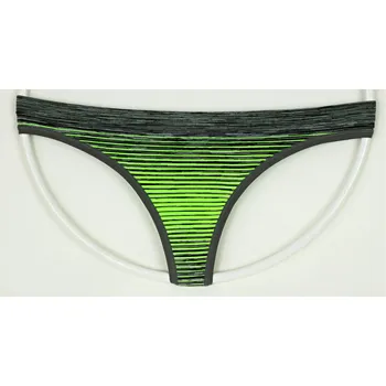 Kalhotky Greenice Dámské bezešvé tanga vz. 534 Velikost: L - XL, Barva: zelená