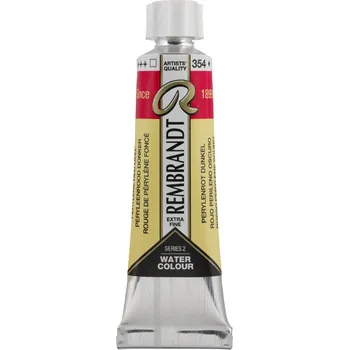Vodová barva Akvarelová barva v tubě Rembrandt 10 ml – 354 Perylene Red Deep