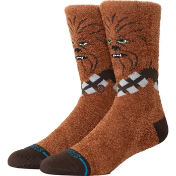 Pánská móda ponožky Stance Chewie Crew - Brown 43-47
