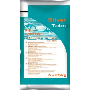 Bazénová chemie Tabletová sůl 25 kg Silver Tabs