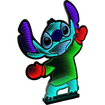 Vánoční dekorace Christmas Inspiration Disney LED nekonečné světlo 60 cm Stitc