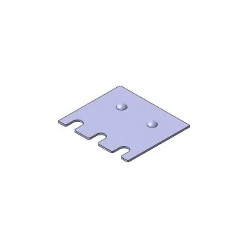 Prodejní regál Nivelační plech 3mm paletové patky PNAB 0814