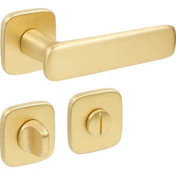 Stavební výplň Richter Czech Dveřní kování STROMBOLI matná mosaz Provedení: WC