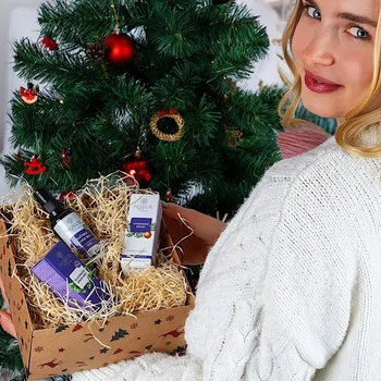 Kosmetická sada Vánoční dárkový balíček prémiová péče o obličej