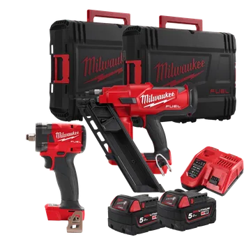 Sada nářadí MILWAUKEE M18 FUEL Sada nářadí 1.3, 2x 5,0 Ah 4937000007