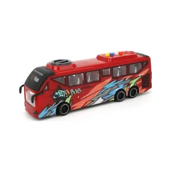 autíčko Autobus červený 1:16