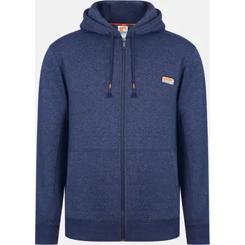 Pánská mikina SoulCal Signature Zip pánská mikina Indigo Marl XL