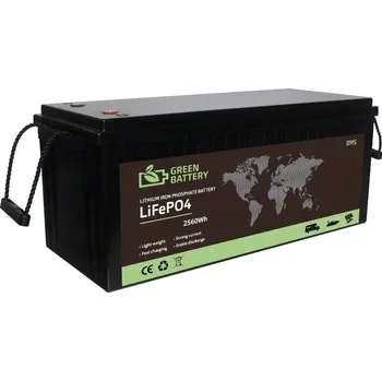 Trakční baterie Baterie LiFePO4 25,6V (24V) 100Ah, 2560Wh, Lithium-železo-fosfátová baterie, BMS (Náhrada za trakční baterie, lithiová baterie, BMS, LiFePO4 baterie, solární baterie)