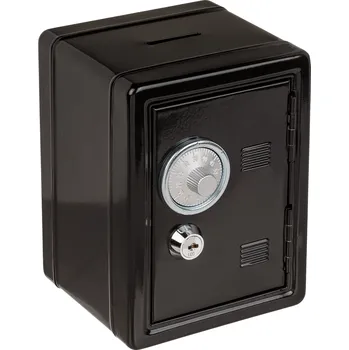 Pokladnička Mini bankovní trezor Barva: Černá