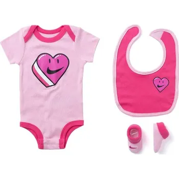 Kojenecké oblečení Nike Heart 3-Piece Set Velikost doplňků: uni