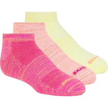 Pánské ponožky Skechers Trainer Socks Pink/Yellow ChdC10-2.5