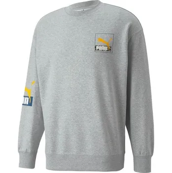 Pánská mikina PUMA Brand Love Crew Velikost oblečení: L