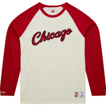Pánské tričko Mitchell & Ness NBA Legendary Club LS Bulls Velikost oblečení: 2XL