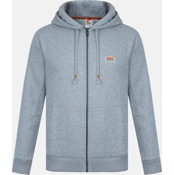 Pánská mikina SoulCal Signature Zip pánská mikina Grey Marl L