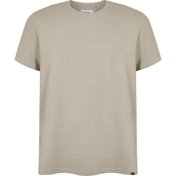 Firetrap Regular Fit Waffle T-Shirt Clay 3XL